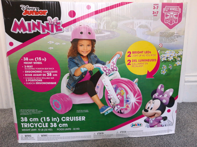disney junior minnie tricycle